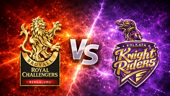 Kolkata Knight Riders Vs Royal Challengers Bengaluru Timeline