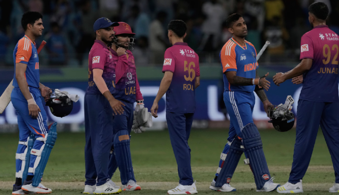 India National Cricket Team Vs United Arab Emirates National Cricket Team Players