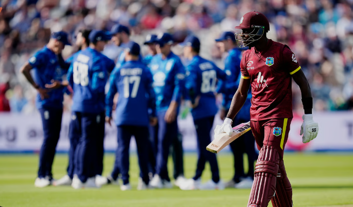 West indies cricket team vs England cricket team standings