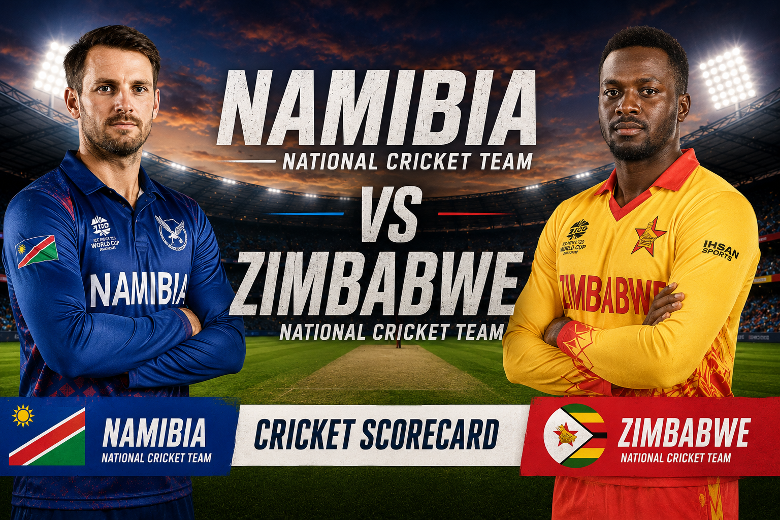 Namibia National Cricket Team Vs Zimbabwe National Cricket Team Cricket Scorecard